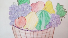 Activităţi educaţionale – desen cu fructe